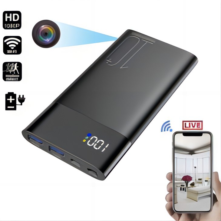Power Bank Spy Camera so zvukom